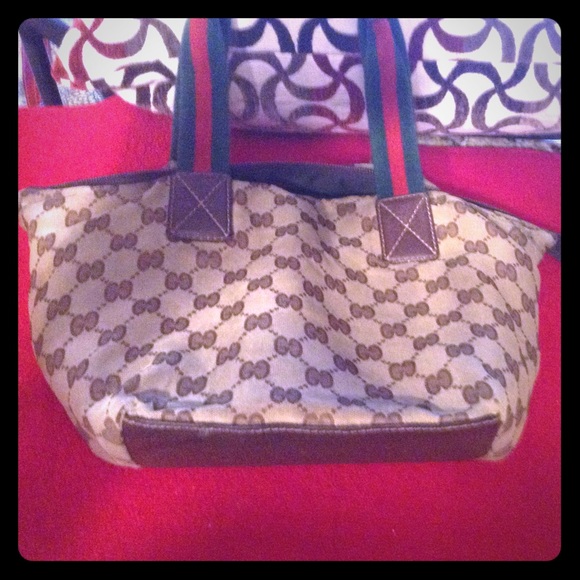 AUTHENTIC GUCCI TOILETRY DESIGNER BAG - Picture 1 of 10